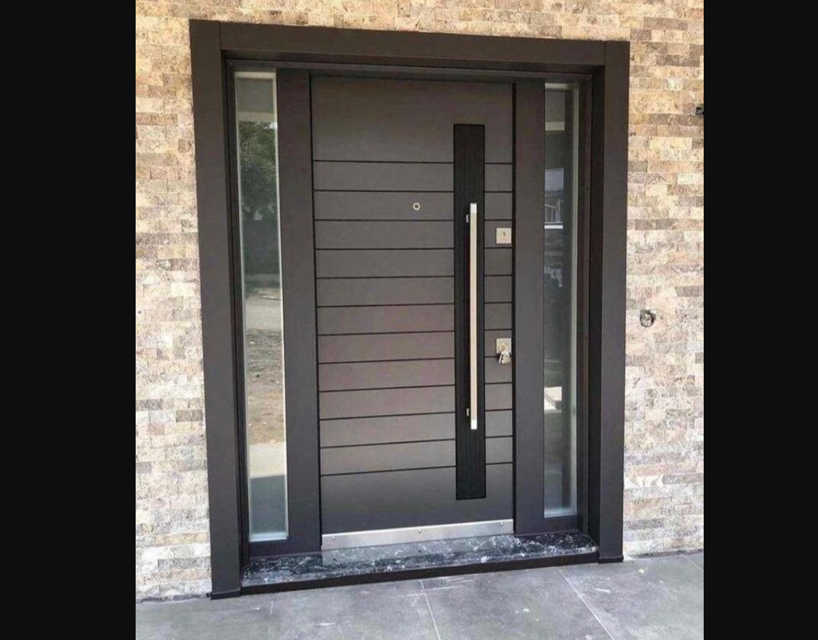 çıkma çelik kapı, apartman kapısı, bina kapısı